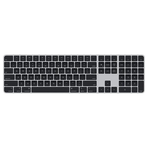 Apple Magic Keyboard s Touch ID a Numerickou klávesnicou - Čierne klávesy International (USB-C) MXK83Z/A