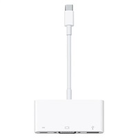 Apple USB-C VGA Multiport Adapter - Adaptér VGA) - USB-C (M) do HD-15 (VGA), USB typ A, USB-C (F) - MJ1L2ZM/A