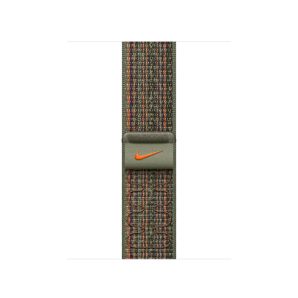 Apple Watch 41mm Sequoia/Orange Nike Sport Loop MTL33ZM/A