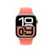 Apple Watch 42mm Tangerine Sport Band - M/L MDT04ZM/A