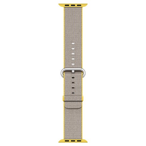 Apple Watch 42mm Yellow/Light Grey Woven Nylon MNKJ2ZM/A