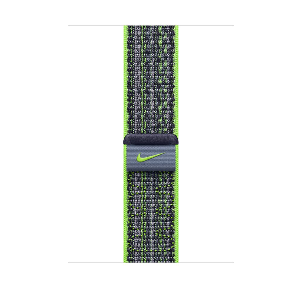 Apple Watch 45mm Bright Green/Blue Nike Sport Loop MTL43ZM/A