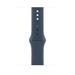 Apple Watch 45mm Storm Blue Sport Band - M/L MT3R3ZM/A