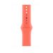 Apple Watch 46mm Tangerine Sport Band - S/M MDT54ZM/A