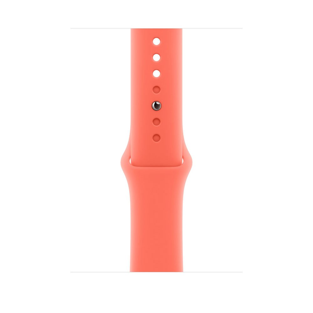 Apple Watch 46mm Tangerine Sport Band - S/M MDT54ZM/A