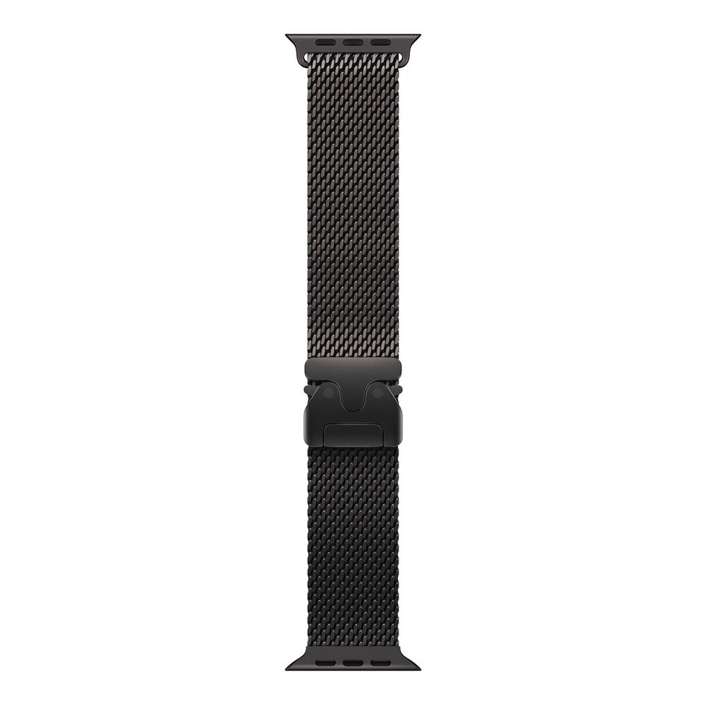 Apple Watch 49mm Black Titanium Milanese Loop - Large MK0Q4ZM/A