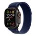 Apple Watch 49mm Blue Trail Loop - M/L - Black Titanium Finish MYQ83ZM/A