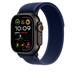 Apple Watch 49mm Blue Trail Loop - M/L - Black Titanium Finish MYQ83ZM/A