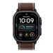 Apple Watch 49mm Dark Umber Trail Loop - M/L - Black Titanium Finish MKAE4ZM/A