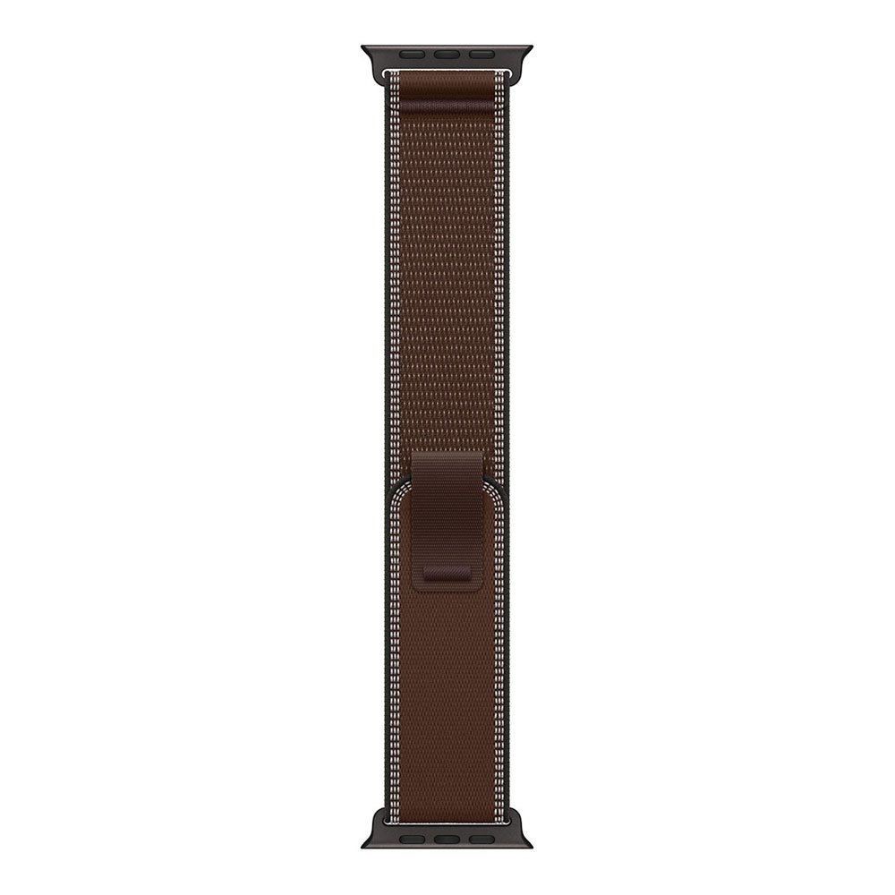 Apple Watch 49mm Dark Umber Trail Loop - M/L - Black Titanium Finish MKAE4ZM/A
