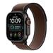 Apple Watch 49mm Dark Umber Trail Loop - S/M - Black Titanium Finish MKAA4ZM/A