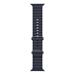 Apple Watch 49mm Navy Ocean Band - Natural Titanium Finish MXTH3ZM/A