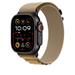 Apple Watch 49mm Tan Alpine Loop - Medium - Black Titanium Finish MYQ13ZM/A