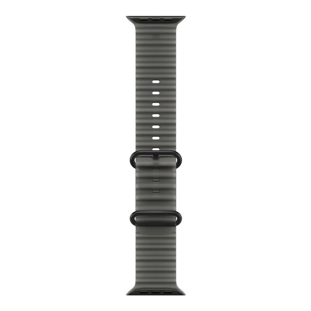 Apple Watch 49mm Translucent Black Ocean Band - Black Titanium Finish MKAY4ZM/A
