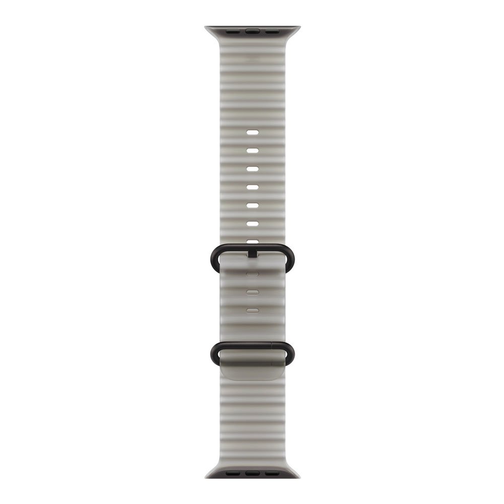 Apple Watch 49mm Translucent Grey Ocean Band - Black Titanium Finish MKAQ4ZM/A