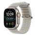 Apple Watch 49mm Translucent Grey Ocean Band Extension - Natural Titanium Finish MK7L4ZM/A