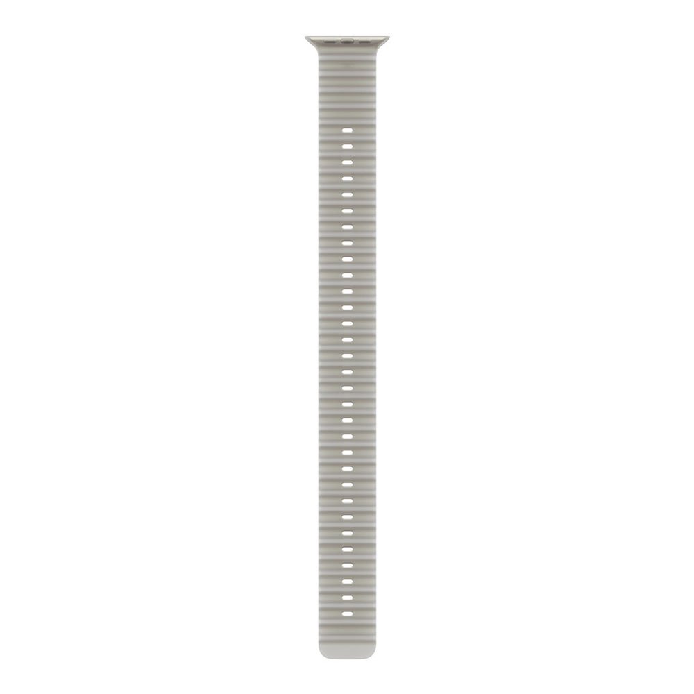 Apple Watch 49mm Translucent Grey Ocean Band Extension - Natural Titanium Finish MK7L4ZM/A