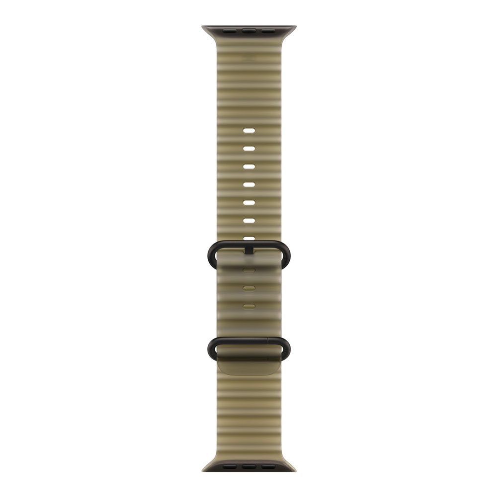 Apple Watch 49mm Translucent Kelp Ocean Band - Black Titanium Finish MKAV4ZM/A