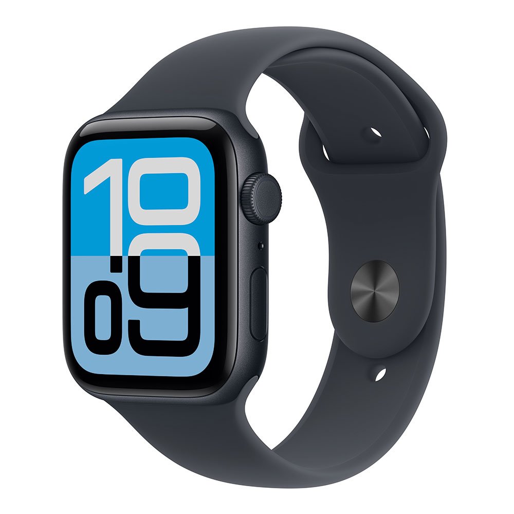 Apple Watch SE 3 GPS + Cellular 44mm Midnight Aluminium Case with Midnight Sport Band - S/M MEPH4WF/A