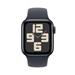 Apple Watch SE GPS 40mm Midnight Aluminium Case with Midnight Sport Band - S/M MXE73QC/A