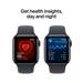 Apple Watch SE GPS 44mm Midnight Aluminium Case with Midnight Sport Band - M/L MXEK3QC/A