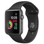 Apple Watch Series 1, 42mm Space Grey Aluminium Case with Black Sport Band mp032cn/a