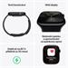 Apple Watch Series 10 GPS + Cellular 46mm Jet Black Aluminium Case with Ink Sport Loop MWY53QC/A