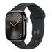Apple Watch Series 10 GPS + Cellular 46mm Slate Titanium Case with Black Sport Band - M/L MWYE3QC/A