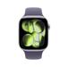 Apple Watch Series 11 GPS 46mm Silver Aluminium Case with Purple Fog Sport Band - S/M MEV94WF/A