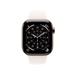Apple Watch Series 11 GPS + Cellular 42mm Gold Titanium Case with Light Blush Sport Band - S/M MF8W4WF/A