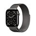 Apple Watch Series 11 GPS + Cellular 42mm Slate Titanium Case with Slate Milanese Loop MF8U4WF/A