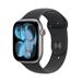 Apple Watch Series 11 GPS + Cellular 42mm Space Grey Aluminium Case with Black Sport Band - S/M MF8A4WF/A