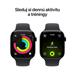 Apple Watch Series 11 GPS + Cellular 46mm Jet Black Aluminium Case with Black Sport Band - M/L MFC44WF/A