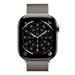 Apple Watch Series 11 GPS + Cellular 46mm Natural Titanium Case with Natural Milanese Loop - S/M MFCY4WF/A