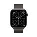 Apple Watch Series 11 GPS + Cellular 46mm Slate Titanium Case with Slate Milanese Loop - M/L MFD44WF/A