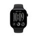 Apple Watch Series 12 GPS 42mm Black Aluminium Case with Black Sport Band - M/L MJEC4RK/A