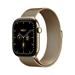 Apple Watch Series 12 GPS + Cellular 42mm Radiant Gold Titanium Case with Radiant Gold Milanese Loop MJGL4RK/A