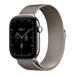 Apple Watch Series 12 GPS + Cellular 46mm Natural Titanium Case with Natural Milanese Loop - M/L MJGQ4RK/A