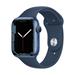 Apple Watch Series 7 GPS 45mm puzdro z modrého hliníka *Trieda C* MKN83VR/A