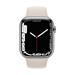 Apple Watch Series 7 GPS + Cellular 45mm puzdro zo striebornej nehrdzavejúcej ocele *Trieda B* MKJV3HC/A