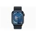 Apple Watch Series 9 Cellular 41mm Temně inkoustový hliník s temně inkoustovým provlékacím řemínkem MRHU3QC/A