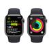 Apple Watch Series 9 Cellular 45mm Grafitová ocel s temně inkoustovým sportovním řemínkem S/M MRMV3QC/A