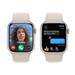 Apple Watch Series 9 Cellular 45mm Hvězdně bílý hliník s hvězdně bílým sportovním řemínkem M/L MRM93QC/A