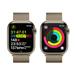 Apple Watch Series 9 Cellular 45mm Zlatá ocel se zlatým milánským tahem MRMU3QC/A
