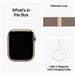 Apple Watch Series 9 Cellular 45mm Zlatá ocel se zlatým milánským tahem MRMU3QC/A