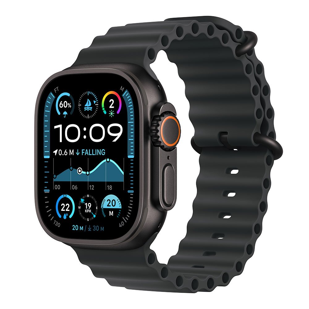 Apple Watch Ultra 2 GPS + Cellular 49mm Black Titanium Case with Black Ocean Band MX4P3CS/A