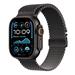 Apple Watch Ultra 2 GPS + Cellular 49mm Black Titanium Case with Black Titanium Milanese Loop - L MX5V3CS/A