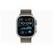 Apple Watch Ultra 2 GPS + Cellular 49mm Natural Titanium Case with Natural Titanium Milanese Loop - L MX5T3CS/A