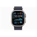 Apple Watch Ultra 2 GPS + Cellular 49mm Natural Titanium Case with Navy Ocean Band MX4D3CS/A