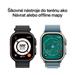 Apple Watch Ultra 3 GPS + Cellular 49mm Natural Titanium Case with Natural Titanium Milanese Loop - Large MF0E4QC/A